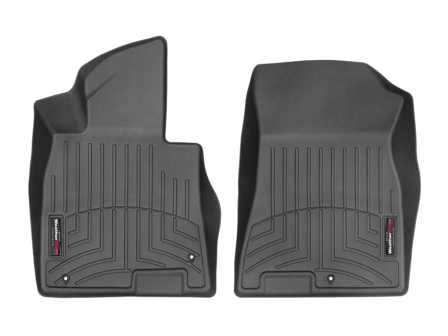 2020-2025 Hyundai| Kia Sonata| K5 WeatherTech Front Floorliner-Black-4415981-WT