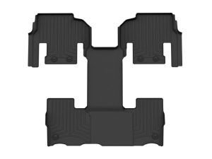 2022-2024 Jeep Grand Wagoneer| Wagoneer| Grand Wagoneer L| Wagoneer L WeatherTech Front and Rear Floorliners-Black-441704-1-5-WT