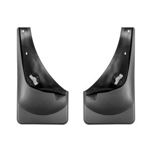 2022-2024 Toyota Tundra WeatherTech No Drill Mud Front and Rear Flaps-Black-110154-120154-WT