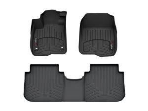 2023-2025 Honda CR-V WeatherTech Front and Rear Floorliners-Black-441780-1-2-WT