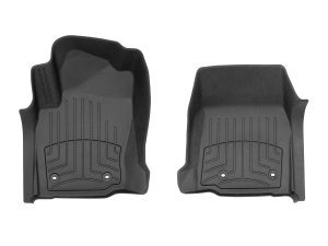 2024 Toyota Tacoma WeatherTech Front Floorliner HP-Black-4418471IM-WT