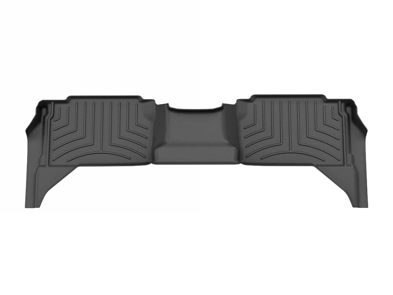 2024 Toyota Tacoma WeatherTech Rear Floorliner HP-Black-4418463IM-WT