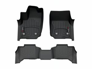 2025 Vlokswagen Tiguan WeatherTech Front and Rear Floorliners-Black-441906-1-2-WT