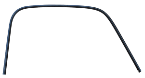 1947-1954 Chevrolet/ GMC Pickup Outer Window Trim (Drip rail), Passenger side