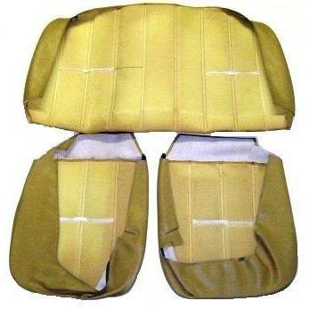 1981-1983 Toyota Pickup Truck Bench Seat Cover Backrest With Bucket Bottoms Upholstery Kit - Image 2