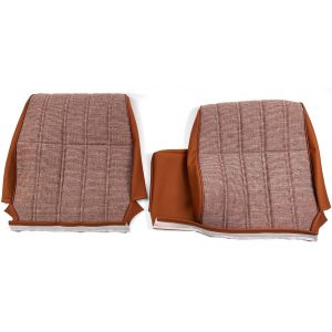 1989-1995 Toyota Pickup Truck Bench Seat Upholstery Kit, Integrated Headrests, Notch On Bottom, No Headrests, Seat Belt Pass Thru's-50223