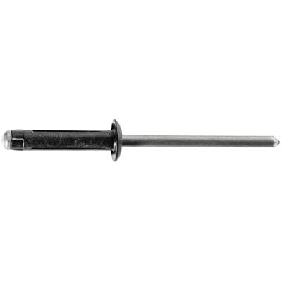 5/32" Aluminum Rivet Black Leg Ret Grip 3/64"-1/4"-WF55260-P