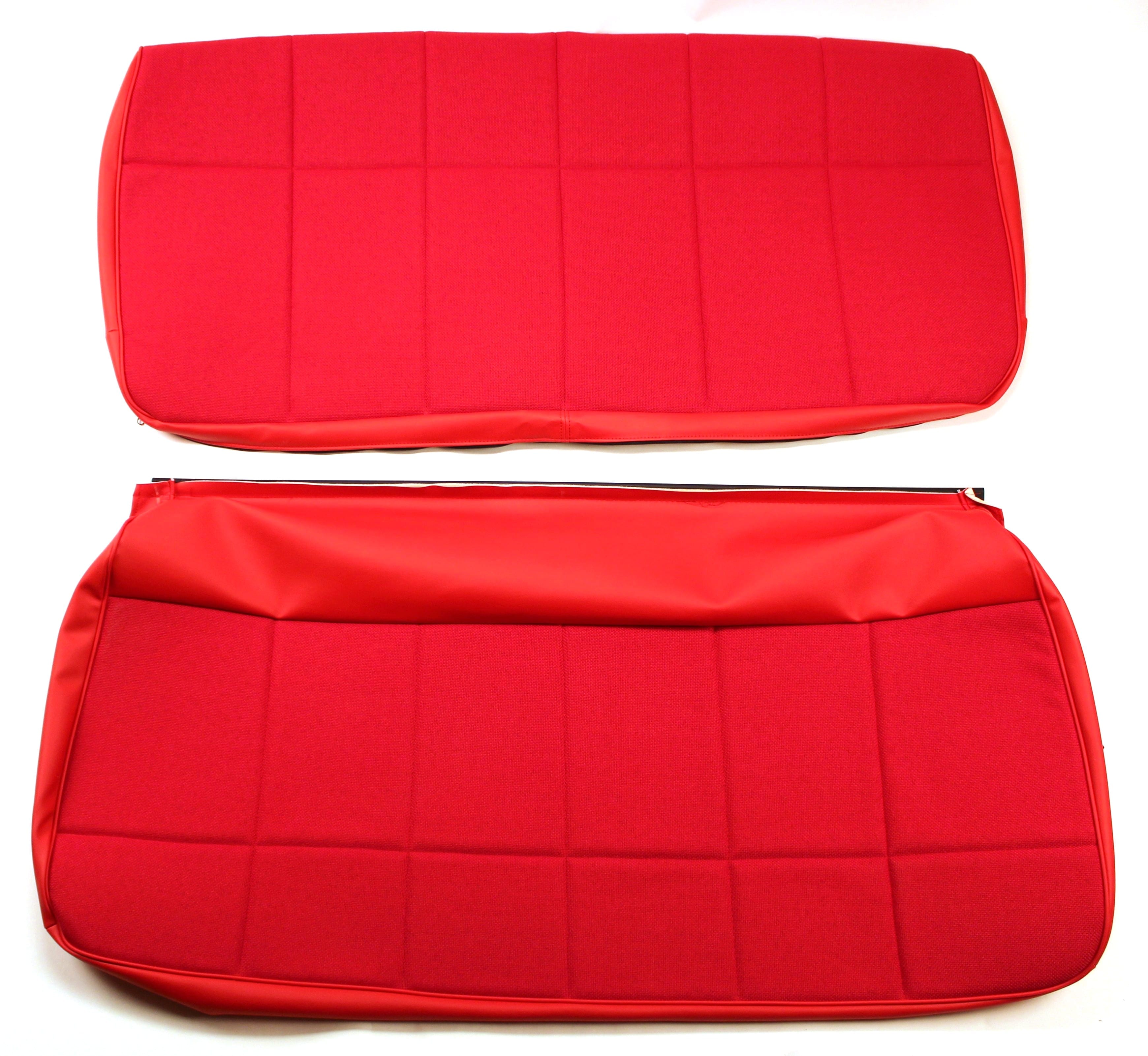 1980 1986 Ford Bronco Rear Seat Cover Kit Tweed