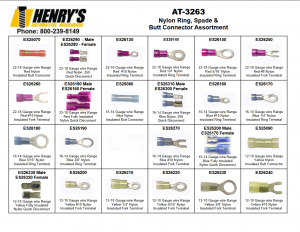 Assortment Tray Solderless Electrical Connectors
