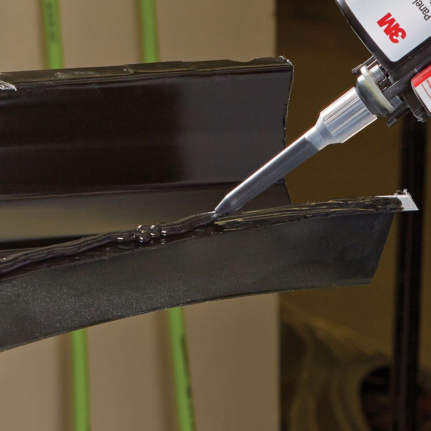 Auto body panel adhesives