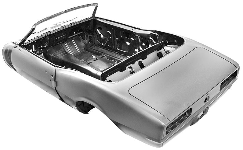 1968 Chevrolet Camaro Full Body, Convertible-DYNCA68CVa