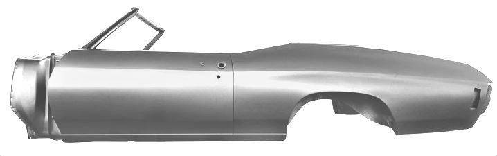 1970 Chevrolet Chevelle Full Body, Convertible - Image 3