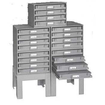 Cabinet w/ 20 Assortment Tray Drawers (Gray) 373 Items 8
