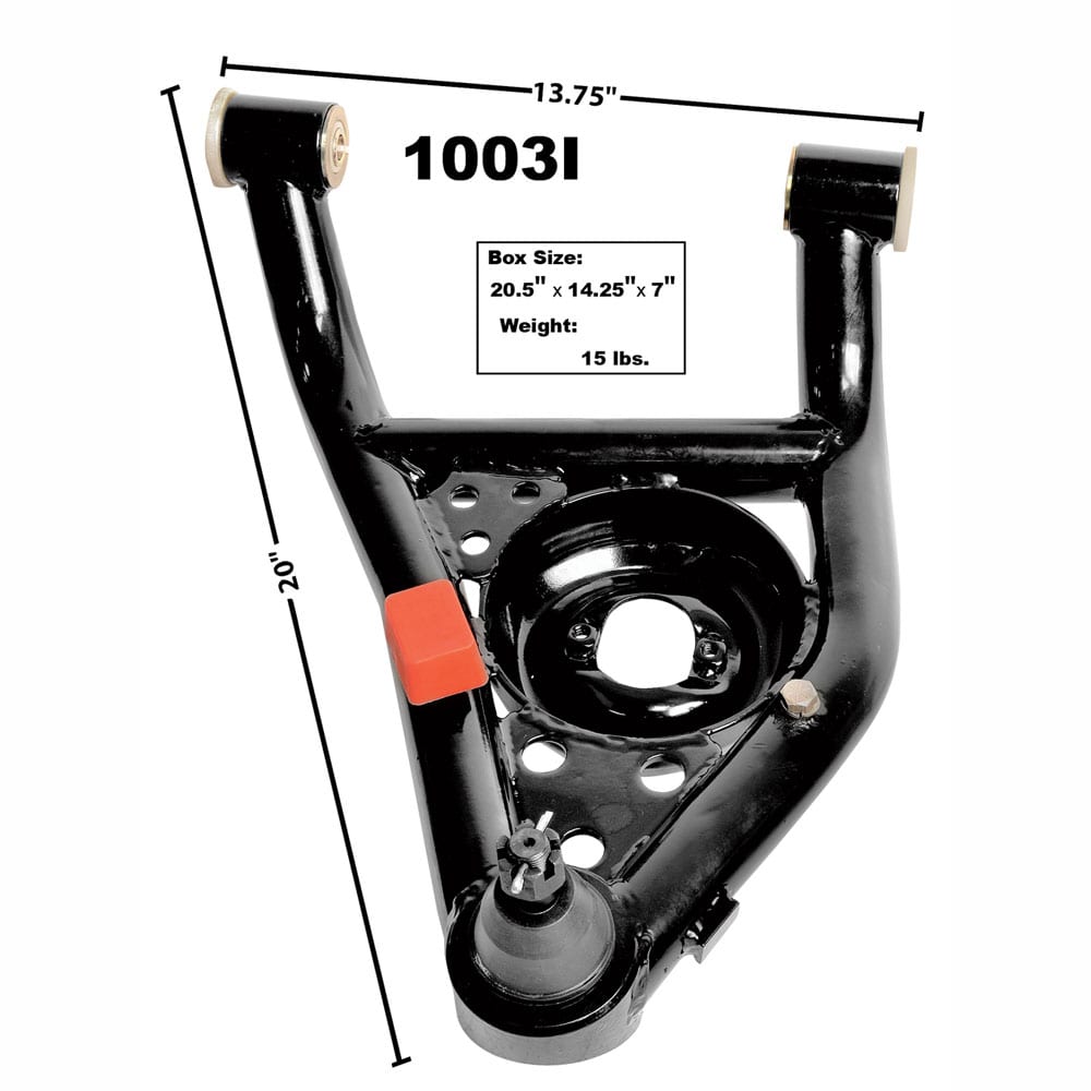 Camaro / Firebird / Nova Tubular Lower Control Arm, Driver Side