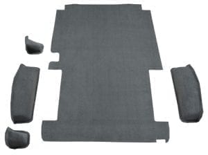 Cargo Area 1975-1983 Ford E-100 Econoline Short Rear Fits 108 Wheel Base Cargo Area Cutpile-1386 top