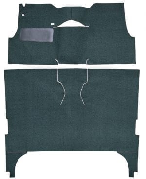 Complete 1956 Chevrolet Bel Air 4DR Sedan Bucket Seat Loop-16771 top