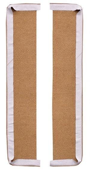 Door Panel 1960 Pontiac Bonneville Door Panel Inserts without Cardboard 2pc Loop-17510 top