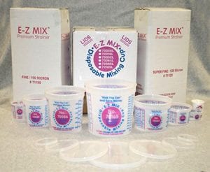 E-Z MIX Paint Mix Cup 1/4 Pint (4oz)-EZ70030-P