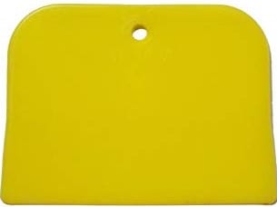 E-Z MIX Yellow Body Filler Spreader 3" x 5"-EZ510050-P