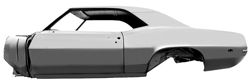 1967 Pontiac Firebird Full Body, Coupe-DYNFB67CP