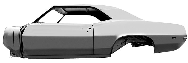 1968 Pontiac Firebird Full Body, Coupe-DYNFB68CP