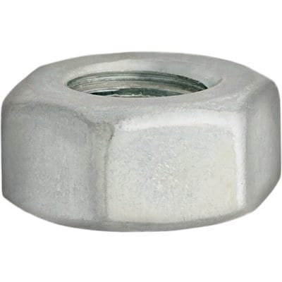 Hex Nut G2 Zinc Plated 3/8"-16(Hx 9/16") - PK 100-WF31136