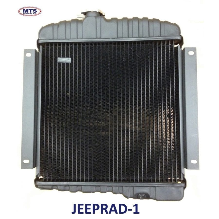 1955-1968 Jeep CJ5, CJ6 Radiator with 134 CI , 4 cyl Engine - Image 2