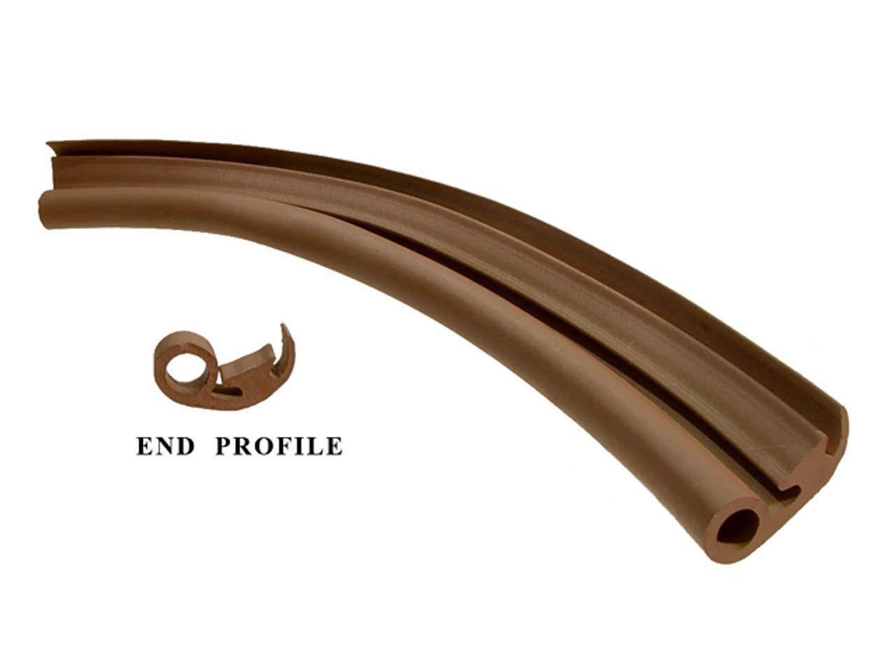 1940-1949 INTERNATIONAL K DOOR CAB SEAL, BROWN, SOLD BY THE FOOT-MMPLP103ABR
