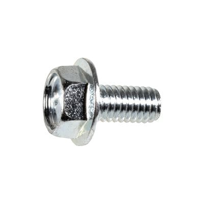License Screw Hex Flange Head Zinc Plated 6mmx12-WF69310-P