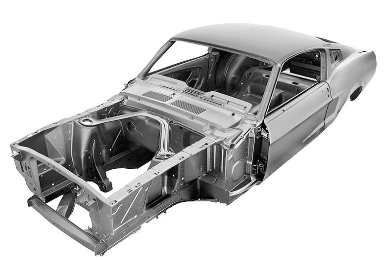 1968 Ford Mustang Full Body, Fastback-DYNMS68FB