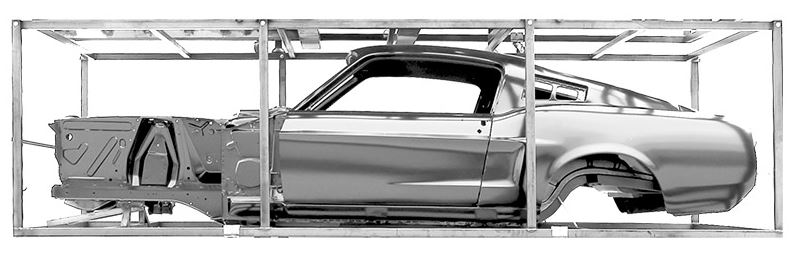 1968 Ford Mustang Full Body, Fastback - Image 3