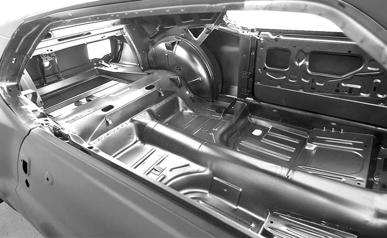 1970 Ford Mustang Full Body, Fastback-DYNMS70FBc