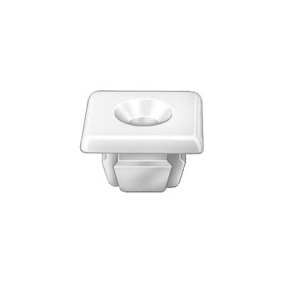 Nylon Nut #14 Screw 3/8" Hole