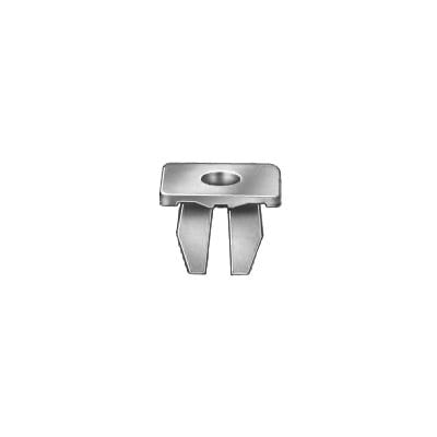 Nylon Nut #8 Screw Hole 1/4" Square 3/8" Tall-WF34130-P