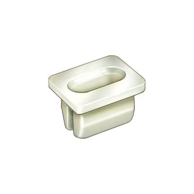 Nylon Nut #8 Screw Hole-7x12mm Rectangular - PK 25-WF34604