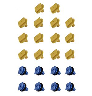 2021-2023 Kia Seltos Windshield Moulding Clip Kit 22 Pcs-PCK-5352-21