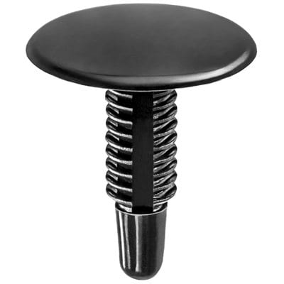 Push Nail 1/4" Hole x 1-1/16" Long 1" Head Black-WF41660-P