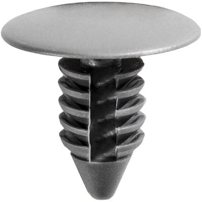 Push Nail 1/4" Hole x 5/8" Long 11/16" Head Gray-WF41620-P