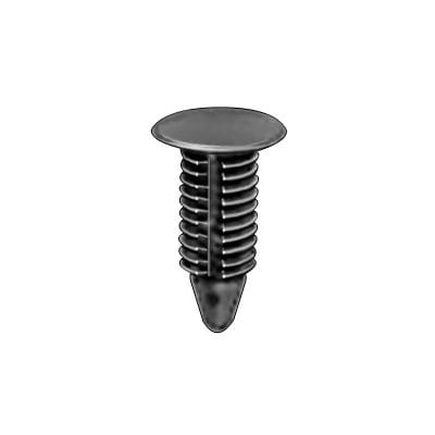 Push Nail 5.3mm Hole x 16mm Long-10mm Head Black-WF41900-P