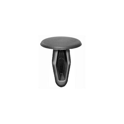 Push Nail 5mm Hole x 12m Long-14mm Head Black - PK 25-WF42544
