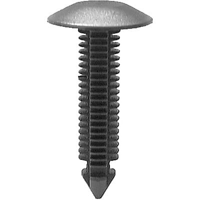 Push Nail 7.8mm Hole x 35mm Long-20mm Head Black - PK 25-WF41964
