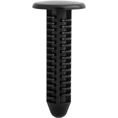 Push Nail 7mm Hole x 30mm Long-14mm Head Black - PK 25-WF42084