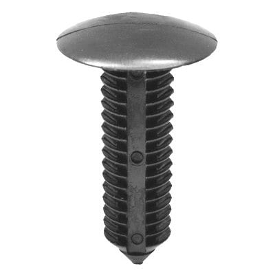 Push Nail 7mm Hole x 30mm Long-20mm Head Black-WF41690-P