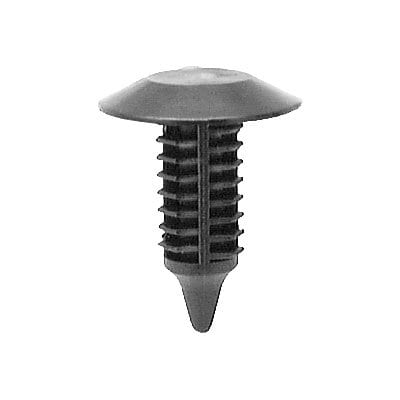 Push Nail 8mm Hole x 23mm Long-19mm Head Black-WF41820-P
