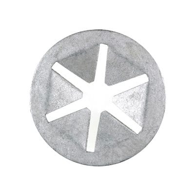 Push Nut 6mm Unthreaded Shaft- 24mm O.D. - PK 50-WF48345