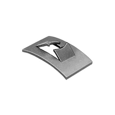 Push-On Retainer Flat Nut #8 Screw - PK 100-WF48056