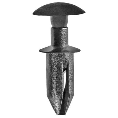 Push Pin Rivet 5mm Hole 7mm Washer Black - PK 25-WF46014