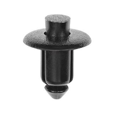 Push Pin Rivet 7mm Hole-14mm Washer Black - PK 10-WF47193