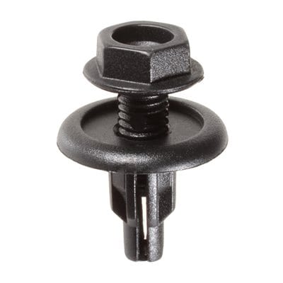 Screw Nail 8mm Hole-m20W-m6 Grip Black-WF44090-P