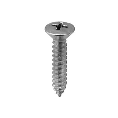 Screw Phillips Pan Head Oval Black #10 x 1" - PK 100-WF65096
